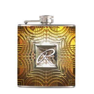 Sci-Fi Art 1 Wrapped Flask