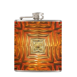 Sci-Fi Art 2 Wrapped Flask