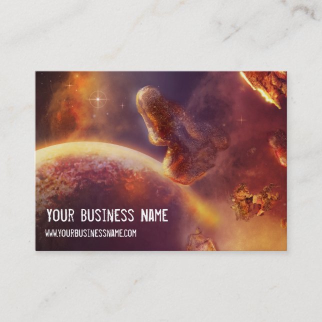 Sci-Fi Business Card (3.5x2) (Front)