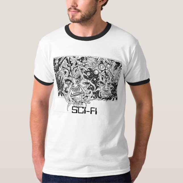 SCI-FI  CREATURES T-Shirt (Front)