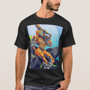 Sci-Fi Cyber Biker Trooper T-Shirt
