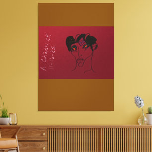 Sci-fi Demon Hunter Countess  Canvas Print