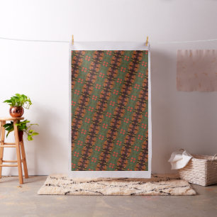 Sci-Fi "Fire Birds" alien life forms in flight Fabric