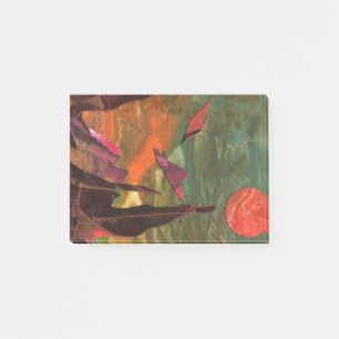 Sci-Fi "Fire Birds" alien life forms in flight Post-it Notes