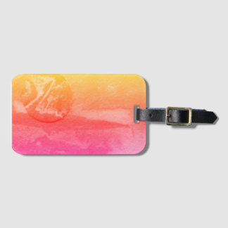 Sci-fi "Fire Birds" alien life forms in space  Lug Luggage Tag