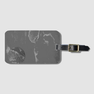 Sci-fi "Fire Birds" alien life forms in space  Lug Luggage Tag