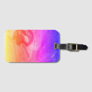 Sci-fi "Fire Birds" alien life forms in space  Lug Luggage Tag