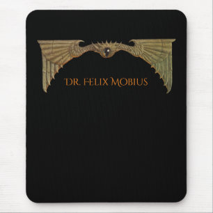 Sci Fi Flying Eye Personalised Mouse Mat
