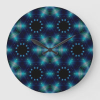 Sci-Fi Galaxy Blue Light abstract art 6