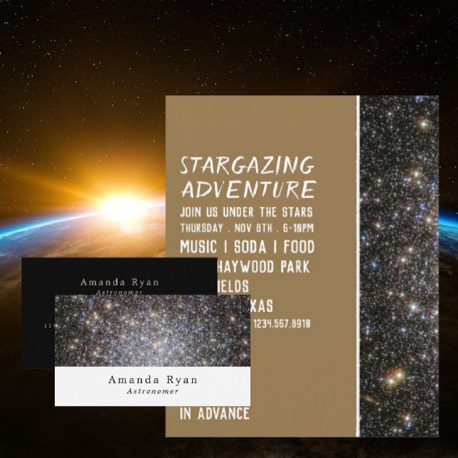 Sci-Fi Galaxy, Planetarium Event Advertising Flyer (Creator Uploaded)