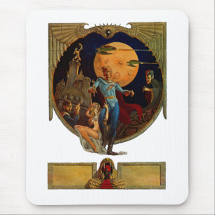 Sci-fi- Hero Mouse Mat