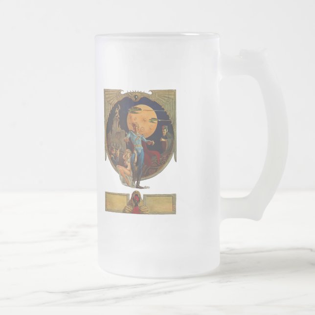 Sci-Fi Hero Movie Poster Mug (Right)