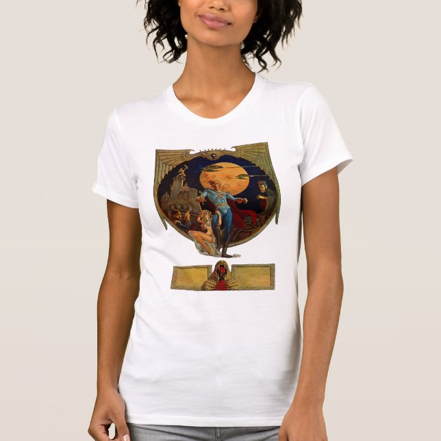 Sci-fi- Hero T-Shirt (Front)
