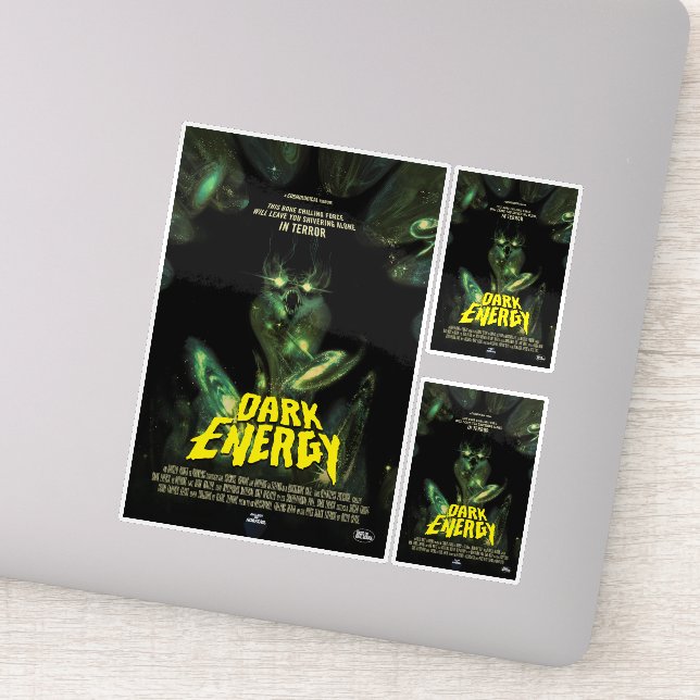 Sci-Fi Horror Movie Ad, Dark Energy (Detail)