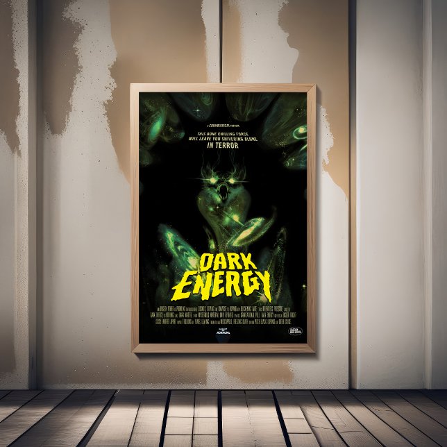 Sci-Fi Horror Movie Ad, Dark Energy Photo Print (Creator Uploaded)