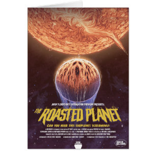 Sci-Fi Horror Movie Ad, The Roasted Planet
