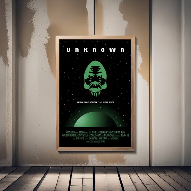 Sci-Fi Horror Movie Ad, Unknown Poster (Creator Uploaded)