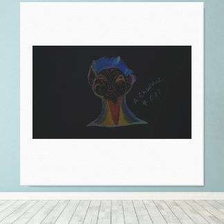 Sci-fi Hybrid Stretched Canvas 