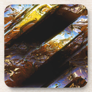 Sci-Fi Metal Art 2-3 Cork Coaster Options