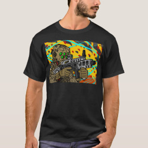 Sci Fi Military Battle Soldier. T-Shirt