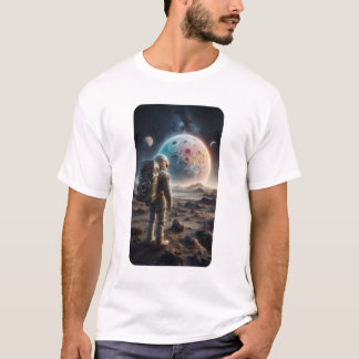 Sci-Fi Moonscape Vista T-Shirt