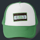 Sci-Fi-Movies Black & Green Non Black Square Trucker Hat<br><div class="desc">Sci-Fi-Movies Black & Green - Get your Sci-Fi On! Retro movie nights!</div>