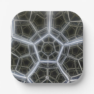 Sci-Fi Multi-Dimensional Paper Plate
