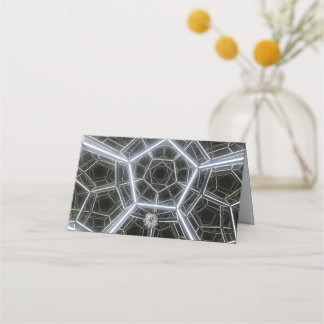 Sci-Fi Multi-Dimensional Place Card