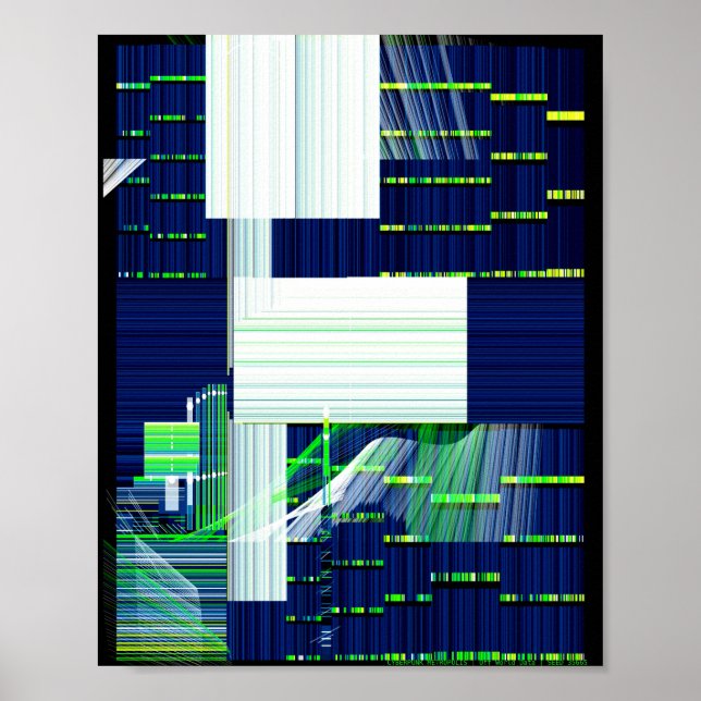 Sci-fi Neo Metropolis Poster  (Front)