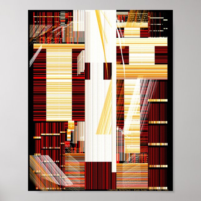 Sci-fi Neo Metropolis  Poster (Front)