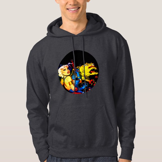 SCI FI PLANET STORIES HOODIE (Front)