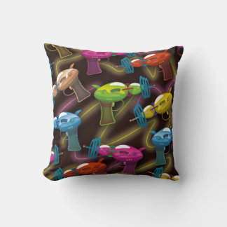 sci fi ray guns cushion