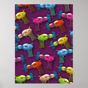 sci fi ray guns poster