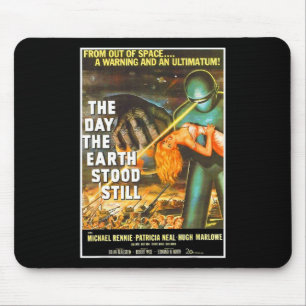 Sci Fi Robot Halloween Earth Invasion Science Fict Mouse Mat
