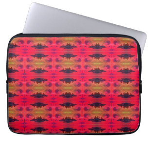Sci-Fi "Seas of Fire" double suns, lava seas Lapto Laptop Sleeve