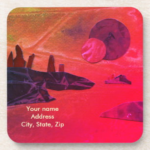 Sci-Fi "Seas of Fire" molten lava alien world Coaster