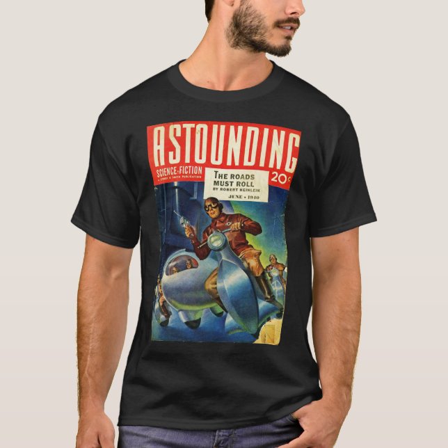 SCI  FI  SK8 T-Shirt (Front)