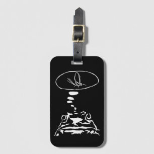 Sci-Fi smart animals "Hungry Frog Dreams"          Luggage Tag