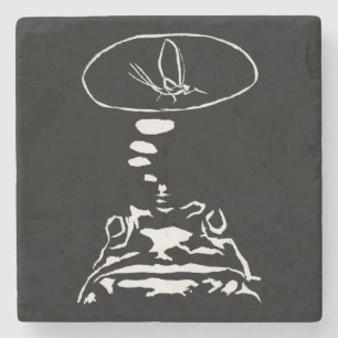 Sci-Fi smart animals "Hungry Frog Dreams"          Stone Coaster