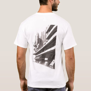 Sci-Fi T-shirt Traversing the Universe 03 F Back