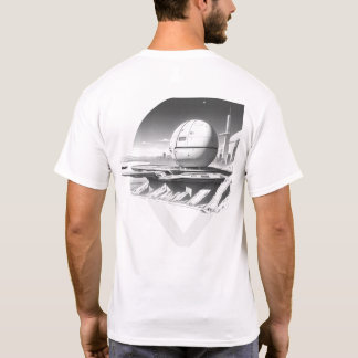 Sci-Fi T-shirt Traversing the Universe 03 J Back