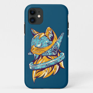 Sci-Fi-TechnoCat iPhone 11 Case