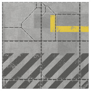 Sci-Fi Tiles 1C Custom Fabric