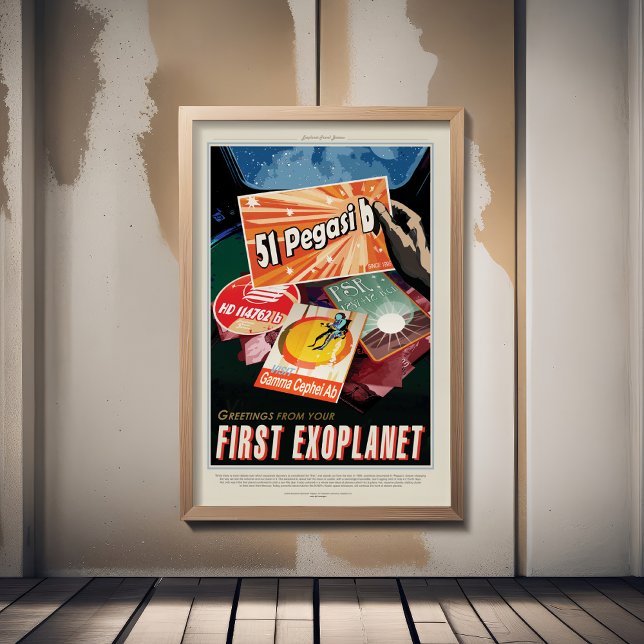 Sci-Fi Travel Ad, Planet 51 Pegasi B Poster (Creator Uploaded)