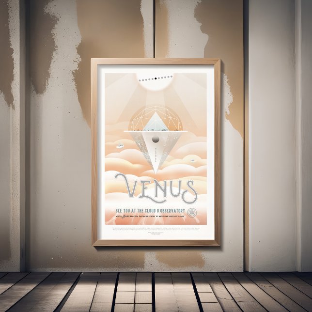 Sci-Fi Travel Ad, Planet Venus Poster (Creator Uploaded)