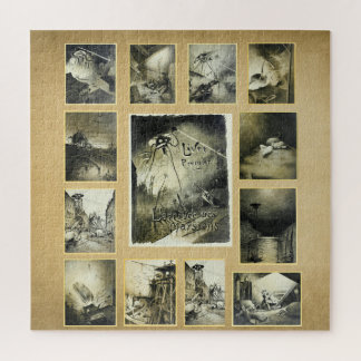 Sci Fi War of the Worlds Jigsaw Puzzle