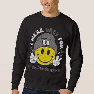 Sciatic Pain Awareness Ribbon Support Gifts Sweatshirt