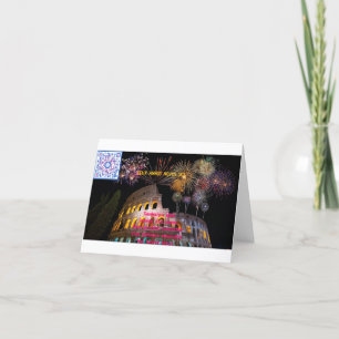 Scida ad Annum Novum Felicem Thank You Card