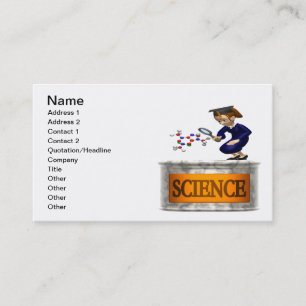Science 2 business card