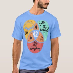 Science 42 The Answer To Life The Universe And Eve T-Shirt